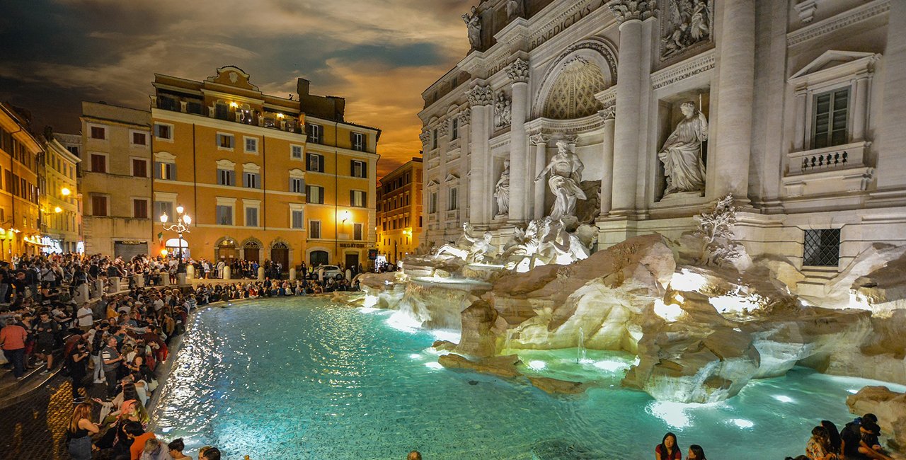 Visit to Trevi Fountain